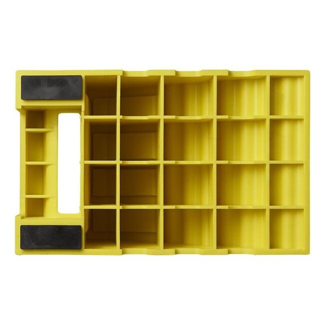 ProPlus Wielkeg met handvat - kunststof - 25 x 15.5 x 12 cm - geel