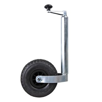 ProPlus Neuswiel voor aanhanger - kunststof velg - luchtband 26 x 8,5 cm - max. belasting 150 kg