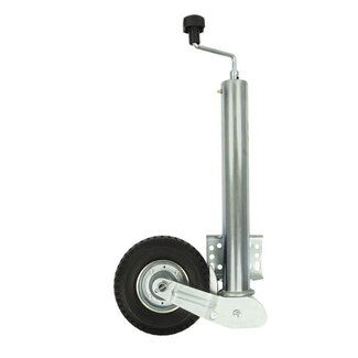 Pro Plus Neuswiel Ø 60 mm voor Aanhanger - Inklapbaar - Metalen Velg - PU Band - Ø 200 x 60 mm