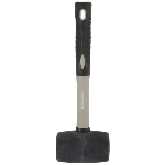 Talen Tools Rubberhamer met Glasfibersteel - Perfect voor Stenen & Hout
