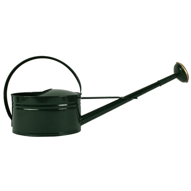 Talen Tools Ovale Metalen Gieter 5 Liter - Groen en Duurzaam