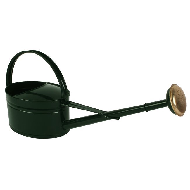 Talen Tools Ovale Metalen Gieter 5 Liter - Groen en Duurzaam