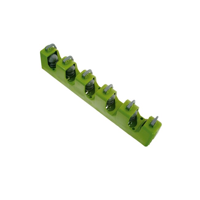 Talen Tools Gereedschapsrail Kunststof - 45 cm - Voor 5 Stelen