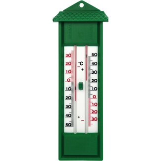 Talen Tools Min/Max Thermometer - Groen - Voor Binnen en Buiten