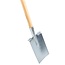 Talen Tools Mini Spade - 75 cm Steel - Verzinkt Staal - Voor Tuinwerk