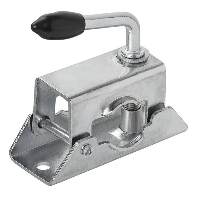 ProPlus Klem voor neuswielen of steunpoten - gegalvaniseerd staal - traploos instelbaar - Ø 35 mm