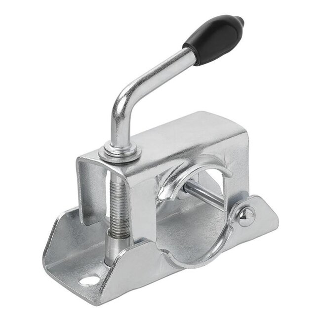 ProPlus Klem voor neuswielen of steunpoten - staal - zilver - 48 mm diameter