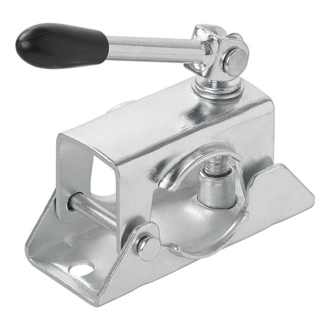 ProPlus Klem voor neuswielen of steunpoten - kantelbare hendel - Ø 48 mm - gegalvaniseerd staal