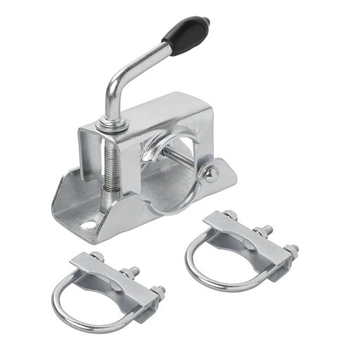 Pro Plus Klem voor Neuswielen of Steunpoten Ø 48 mm - met U-Beugel 60/70 mm - 2 stuks Pro Plus Klem voor Neuswielen of Steunpoten Ø 48 mm - met U-Beugel 60/70 mm - 2 stuks