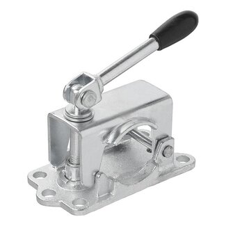 ProPlus Klem voor neuswielen - kantelbare hendel - gietijzer - Ø 48 mm