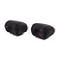 Benson LED fietslamp set - siliconen - waterdicht - 12 chips - rood/wit - 2 stuks