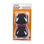Benson LED fietslamp set - siliconen - waterdicht - 12 chips - rood/wit - 2 stuks