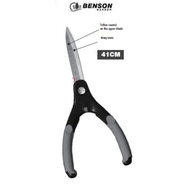 Benson Professionele heggenschaar - teflon blad - 41 cm - groen/zwart