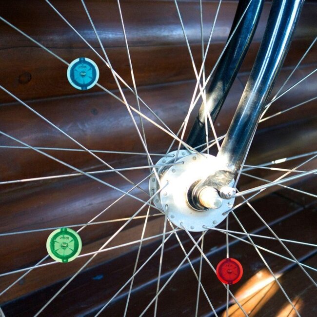 Benson LED spaakverlichting - 3 standen - 3 kleuren - Ø 25 mm - set van 3