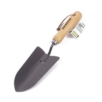 Benson Breed tuinschepje - metaal en hout - 30 cm - met ophangoog