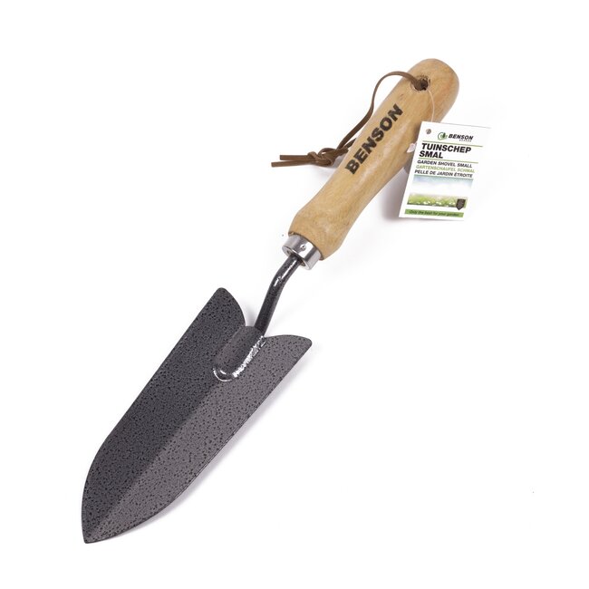 Benson Smal tuinschepje - Metaal en hout - 30 cm - Ergonomisch ontwerp - Met ophangoog