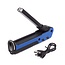 Hofftech 2-in-1 LED looplamp en zaklamp - dimbaar - 2200 mAh - 3W - met magneet en ophanghaak