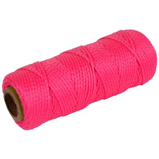 Talen Tools Uitzetkoord - 1.5 mm x 50 m - Fluorescerend Roze