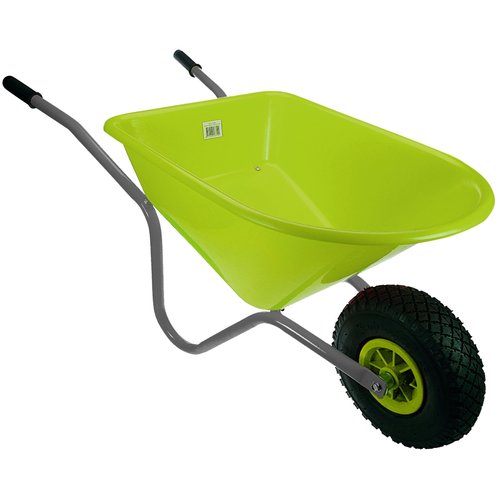 Talen Tools Kinderkruiwagen Lime/Grijs Metaal/Kunststof Talen Tools Kinderkruiwagen Lime/Grijs Metaal/Kunststof