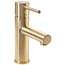 REA Wastafelkraan - Laag Model - Mat Goud - Eengreeps - Messing - 180 mm