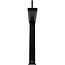 REA Hoog model wastafelkraan - mat zwart - modern design - messing - 355 mm hoogte