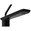 REA Hoog model wastafelkraan - mat zwart - modern design - messing - 355 mm hoogte