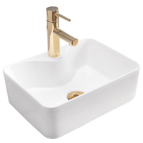 REA Kelly Mini Opzetwastafel - Waskom - 41 x 31 x 13 cm - Glans Wit REA Kelly Mini Opzetwastafel - Waskom - 41 x 31 x 13 cm - Glans Wit