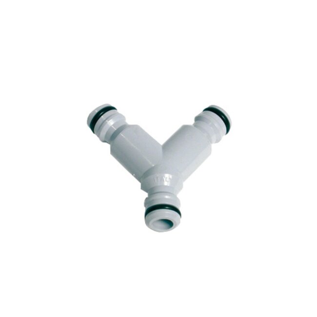 Talen Tools Y-Vertakking met Nippels - PVC - Voor Tuinslangen en Kranen