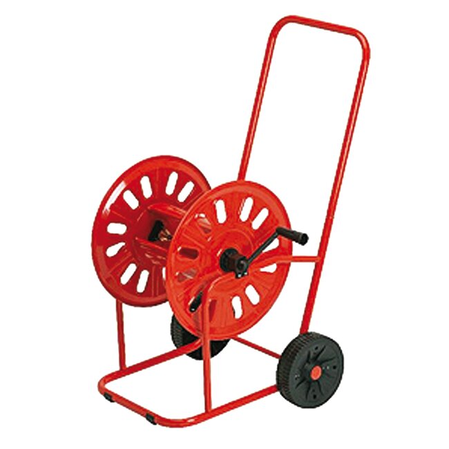 Talen Tools Professionele Haspel – Gelakt Metaal – 80 Meter 1/2" of 50 Meter 3/4" Tuinslangen