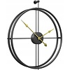 REA Metalen Wandklok - Modern - Ø 60 cm - Mat Zwart REA Metalen Wandklok - Modern - Ø 60 cm - Mat Zwart