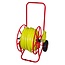 Talen Tools Professionele Haspel – 50 Meter 3/4" Gele No Twist Tuinslang en Messing Koppelingen