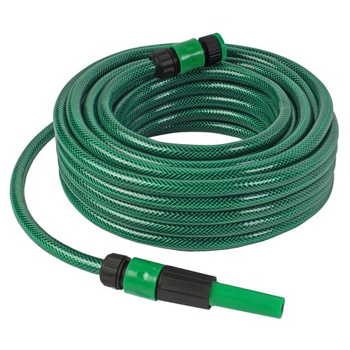 Talen Tools Versterkte Groene Slang met Koppelingen en Regelbare Spuit 1/2"X 15 meter Talen Tools Versterkte Groene Slang met Koppelingen en Regelbare Spuit 1/2"X 15 meter