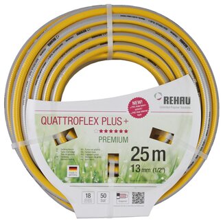 Talen Tools Rehau Quattroflex Tuinslang 1/2" 25m - Duurzaam