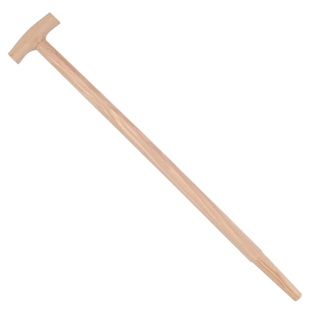 Talen Tools S.J.-steel - 85 cm - Gewaxt Essenhout - T-greep - Voor Spade met Zwanenhals