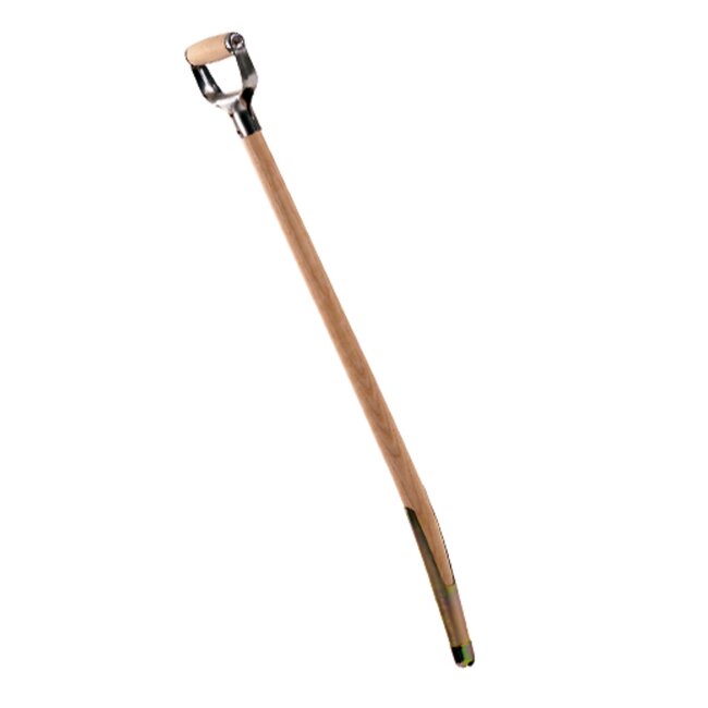 Talen Tools D-steel 85 cm met Bus - Duurzaam Gewaxt Essenhout - Gebogen - D-greep