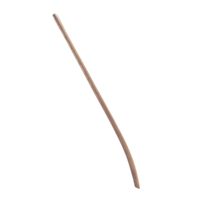 Talen Tools Stalschopsteel - 130 cm - Gebogen - Gewaxt Essenhout