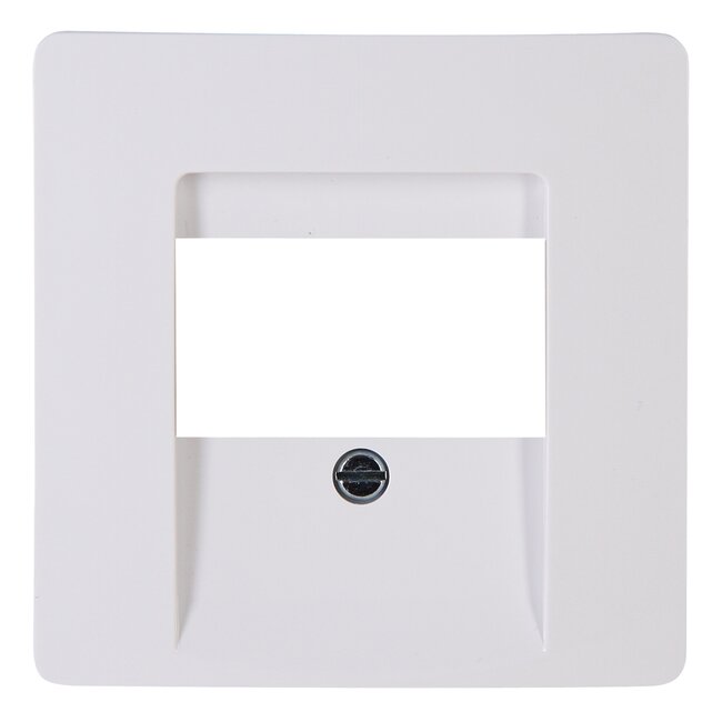 Kopp Paris USB Afdekplaat - 50 x 50 mm - Arctic Wit