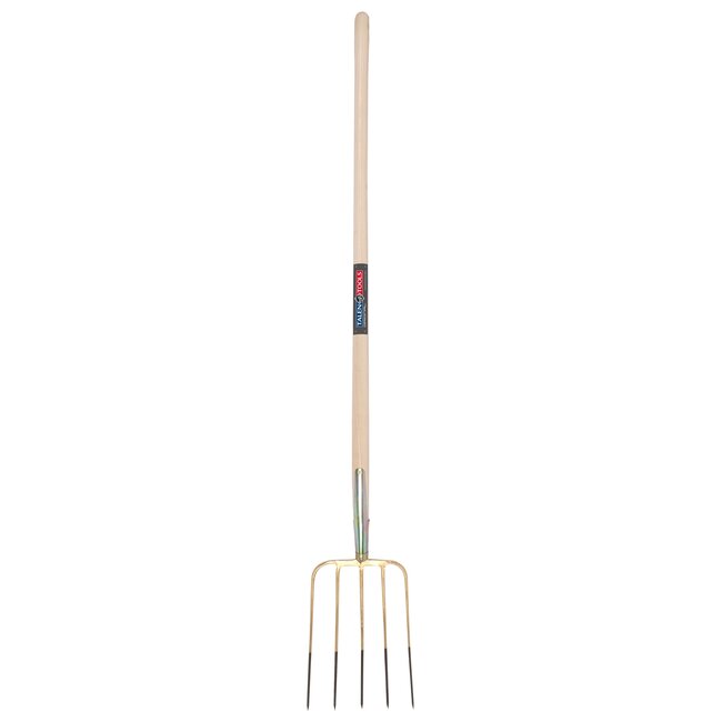 Talen Tools Robuuste 5-tands mestvork - Stiftverbinding, 130cm steel