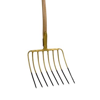 Talen Tools Maisvork – 8 Tanden – 85 cm Steel – Met Vaste Veer