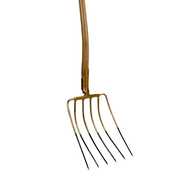 Talen Tools Maisvork 6 Tands - Efficiënt Mais, Mest en Tuinafval Verplaatsen