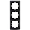 Kopp Paris Afdekraam - 3 Voudig - 220 x 83 x 10 mm - Mat Zwart Kopp Paris Afdekraam - 3 Voudig - 220 x 83 x 10 mm - Mat Zwart