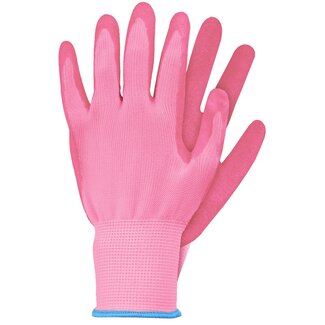 Talen Tools Werkhandschoenen Latex Roze - Maat M