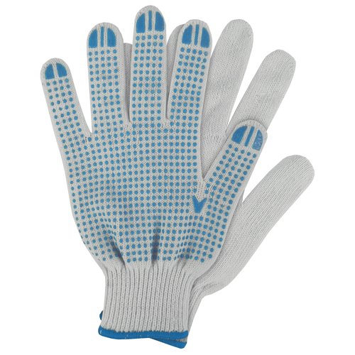 Talen Tools Werkhandschoenen Katoen Blauw - Maat M Talen Tools Werkhandschoenen Katoen Blauw - Maat M