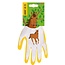 Talen Tools Handschoen - Paard Print - Junior - Geel