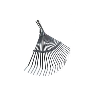 Talen Tools Gazonhark - 47 cm - Verzinkt - Platte Tanden - Exclusief Steel