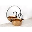 REA Hoog model wastafelkraan - mat zwart en glans goud - luxe en modern design