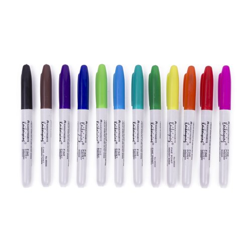 Benson Merkstiften - 12 delig - Kleur - Cd Marker Benson Merkstiften - 12 delig - Kleur - Cd Marker