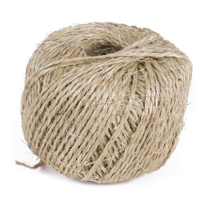 Benson Universeel sisal touw - 110 meter - Duurzaam en weerbestendig - 400 gram