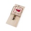Benson Houten muizenval - Jumbo formaat - 170 x 80 x 5 mm - Snel en effectief