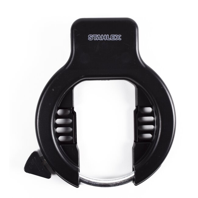 Stahlex Deluxe ringslot - 2 sleutels - zwart - stevige beveiliging - eenvoudig te bevestigen